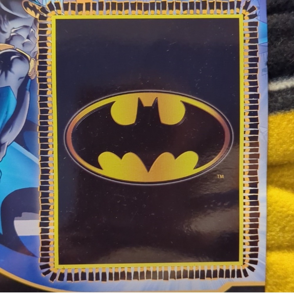 Batman throw blanket - Picture 4 of 5